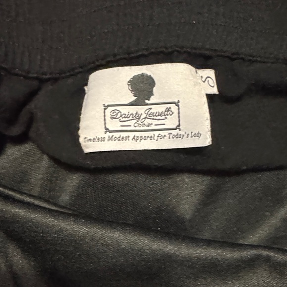 Dainty Jewells Black Maxi Tiered Skirt - Picture 2 of 2